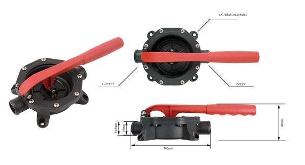 Seaflo Hand Bilge Pump - 720GPH