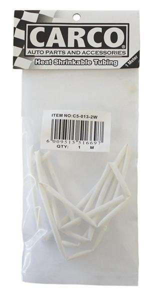 Heat Shrink Tubing - 2mm x 1M - White