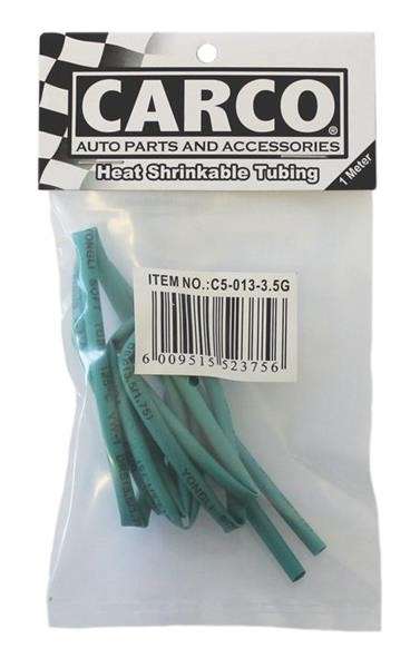 Heat Shrink Tubing - 3.5mm x 1M - Green