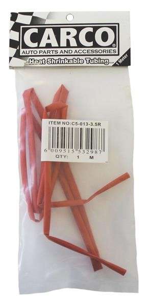 Heat Shrink Tubing - 3.5mm x 1M - Red