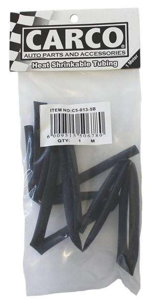 Heat Shrink Tubing - 5mm x 1M - Black