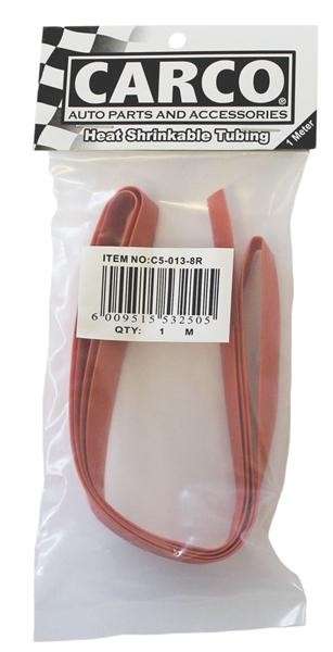Heat Shrink Tubing - 8mm x 1M - Red