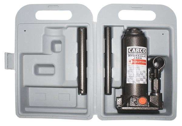 Hydraulic Bottle Jack - 4 Ton - With Case