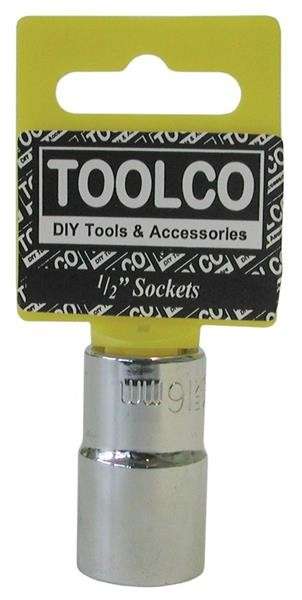 Socket - 1/2" Drive - 6 Point - 16mm