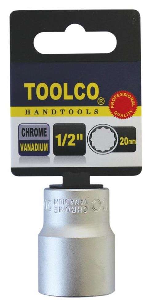 Socket - 1/2" Drive - 12 Point - 20mm