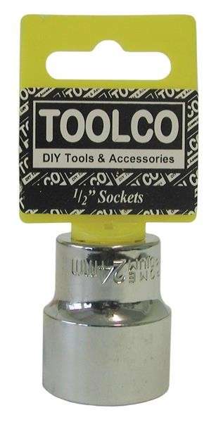 Socket - 1/2" Drive - 6 Point - 24mm