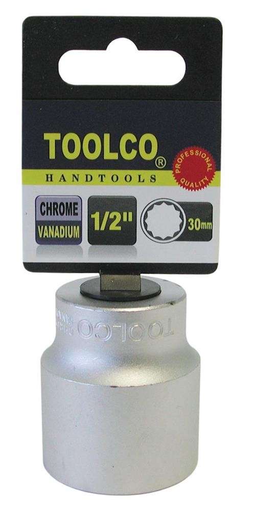 Socket - 1/2" Drive - 12 Point - 30mm