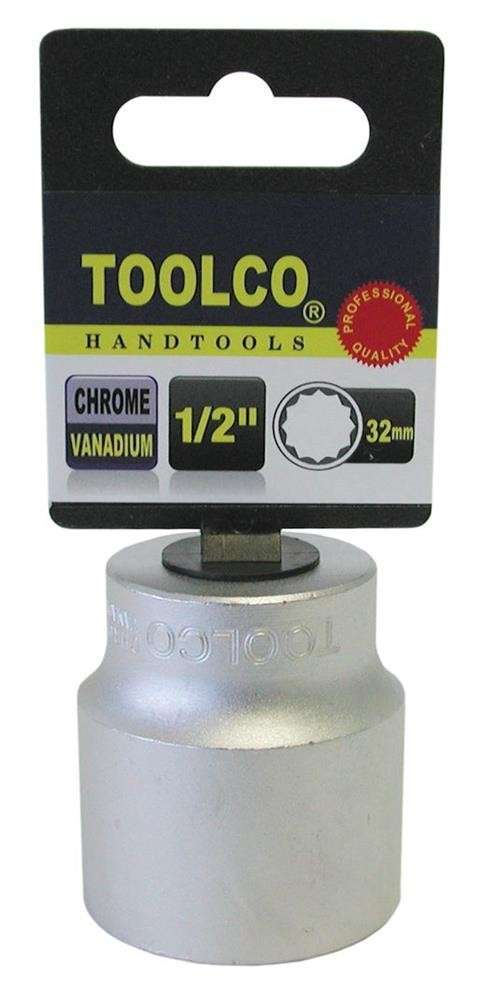 Socket - 1/2" Drive - 12 Point - 32mm