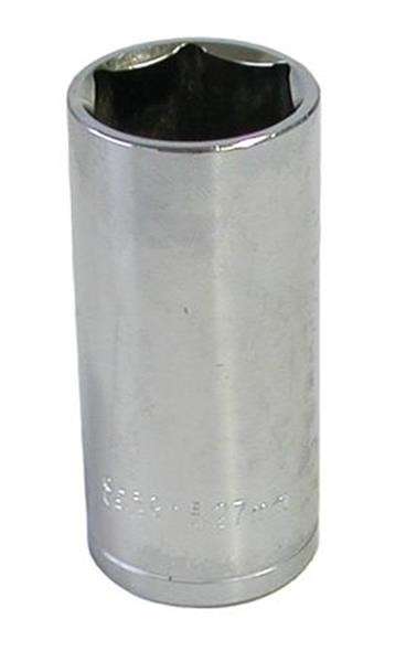 Tube Socket - 1/2" Drive - 6 Point - 27mm