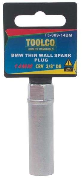 Plug Socket - 3/8" Drive - 14mm (12 Point) for BMW