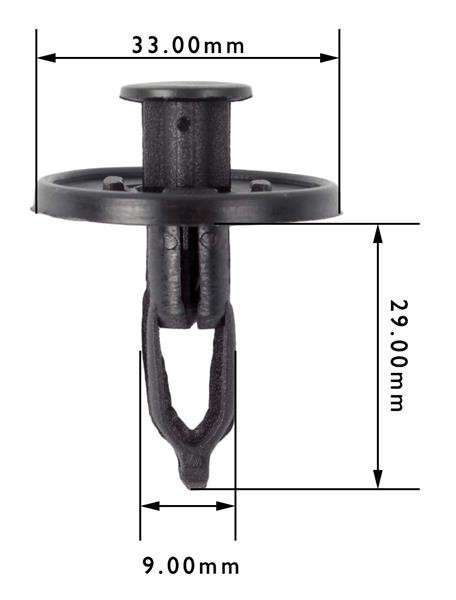 Panel Clips - Toyota - 10 Pieces