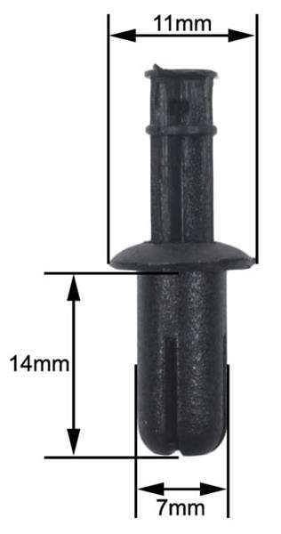 Panel Clips - Toyota - 10 Pieces