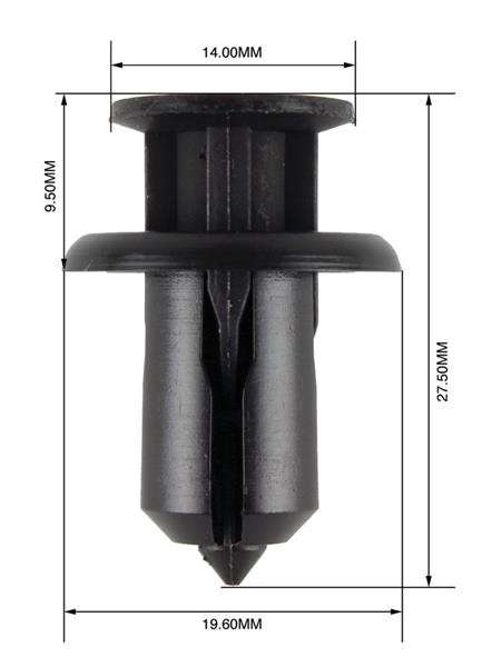 Panel Clips - 100 Pieces