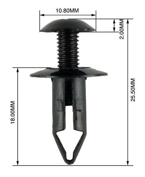 Panel Clips - 100 Pieces