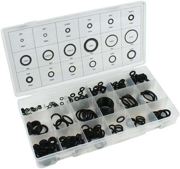 Universal O Ring Set - 225 Pieces