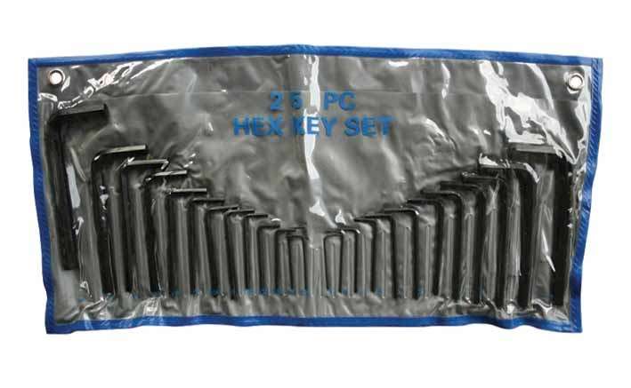 25 Piece Allen Key Set