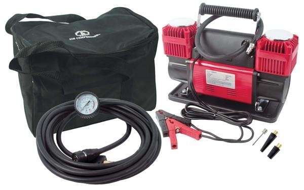 Heavy Duty Air Compressor & Tyre Inflator - 12 Volt