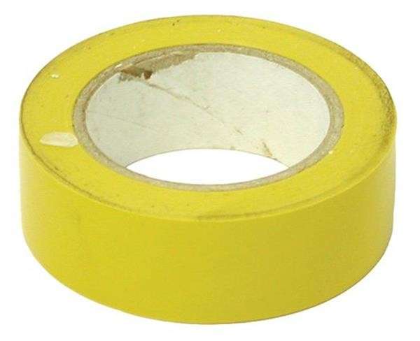 PVC Insulation Tape - Yellow - 10m