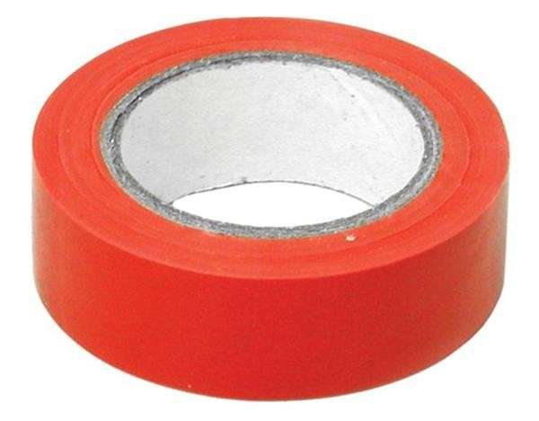 PVC Insulation Tape - Red - 10m