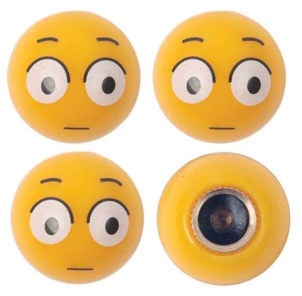 Valve Caps - Emoji - Speechless