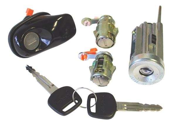 Conquest / Tazz Ignition Barrel and Door Lock Set (1988 - 2001)