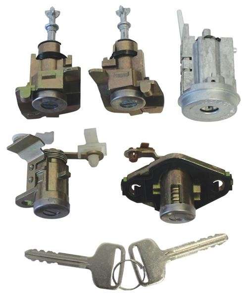 Quantum Ignition Barrel and Door Locks with Keys