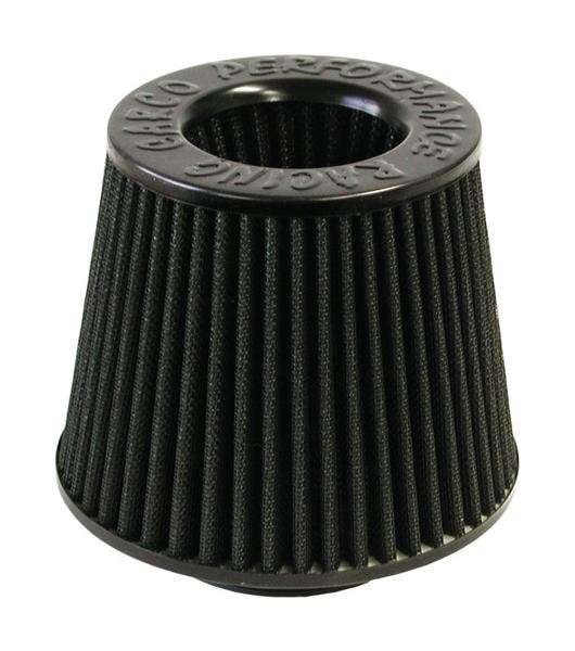 Open Top Cone Air FIlter - 76mm - Black
