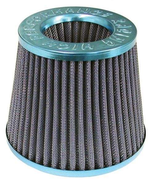 Open Top Cone Air FIlter - 76mm - Blue