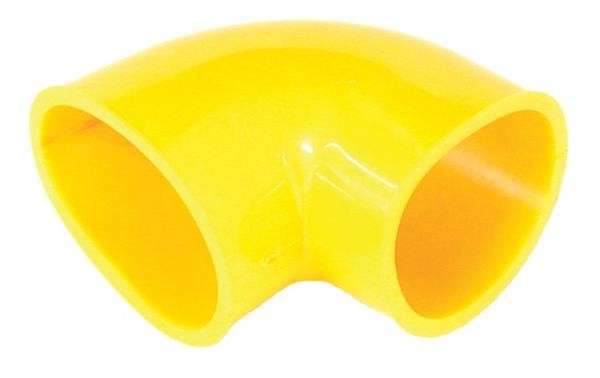Rubber Joining Sleeve - 90 Degree - Yellow