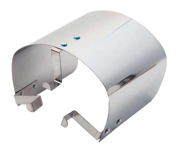 Air Filter Shield - 76mm - Silver