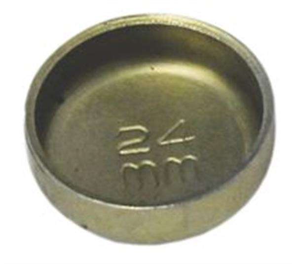 Welch Plug - Zinc Plated - 24mm