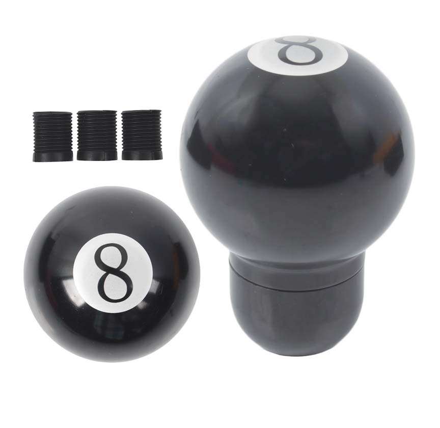 Gear Knob 8 Ball with 3 Size Inserts