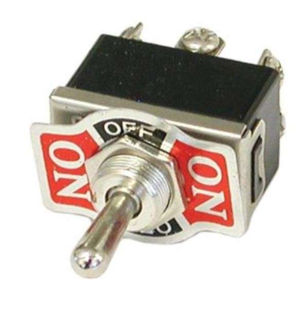 Toggle Switch - On / Off / On with Return - Screw On Terminals