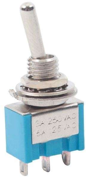 Toggle Switch - Mini - On / Off / On