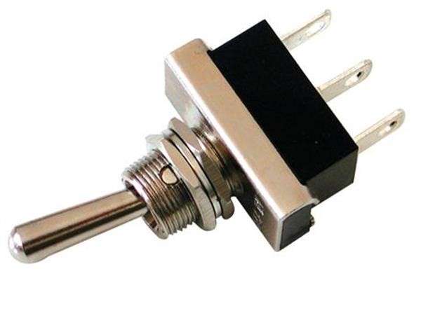 Toggle Switch - On / Off / On - Metal