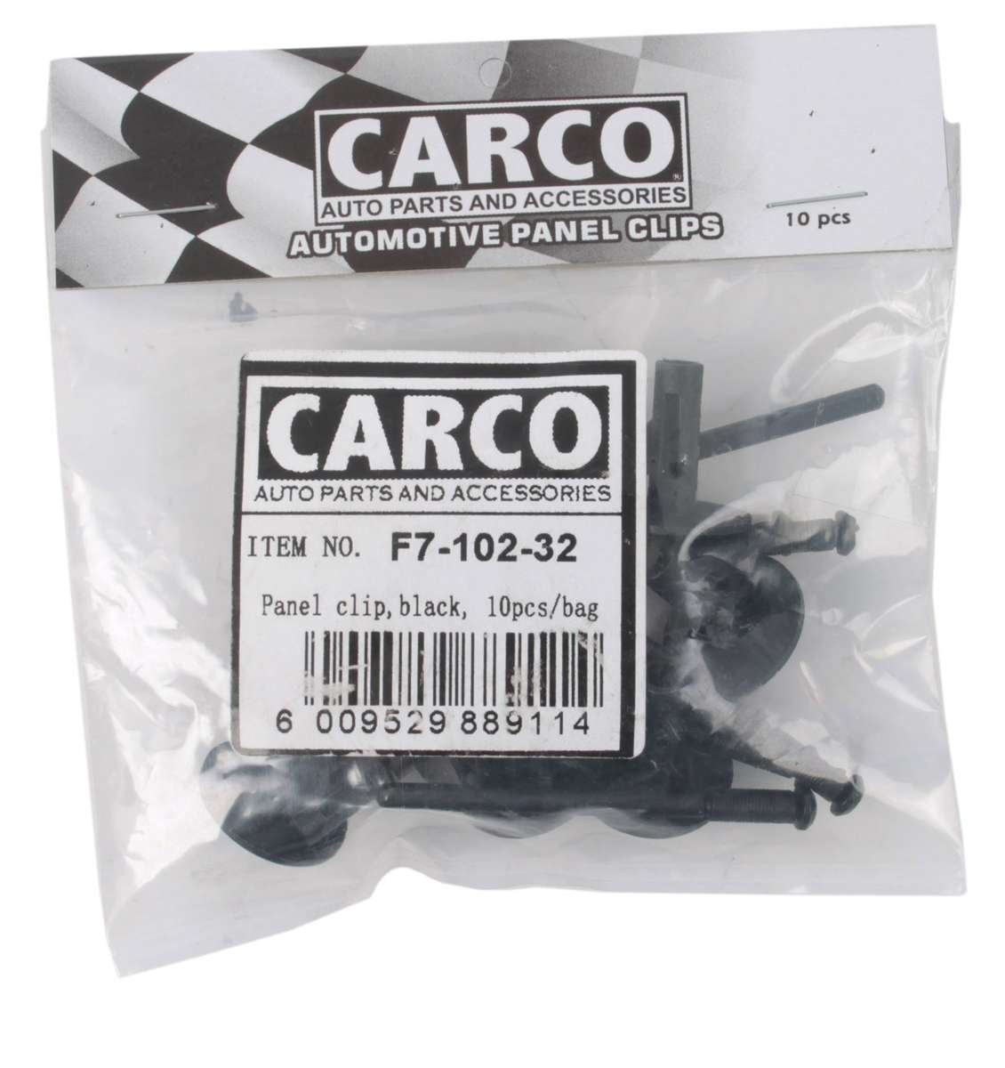 Panel Clips - Rivet Type - 19.3 x 20.2 x 6mm