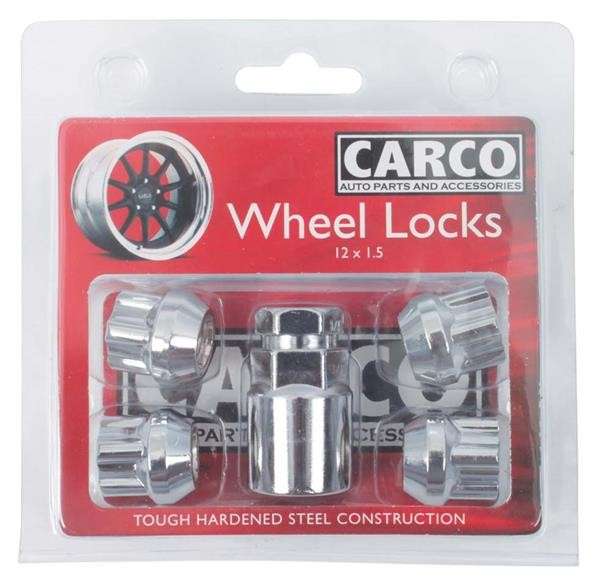 Locking Wheel Nut Set [19/21mm x 12mm x 1.5mm]