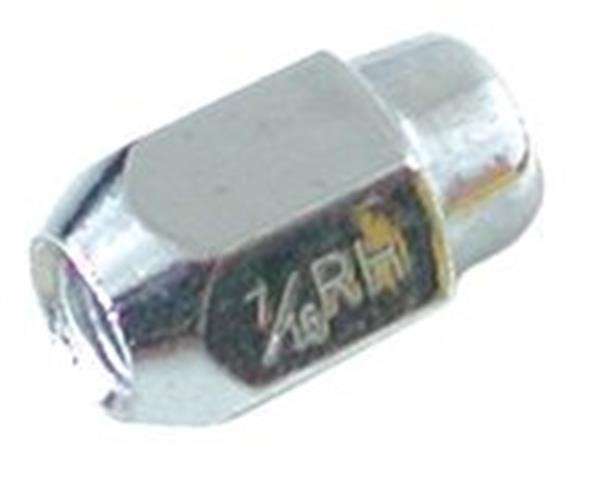 Capped End Chrome Wheel Nut Set [7/16" x 21mm]