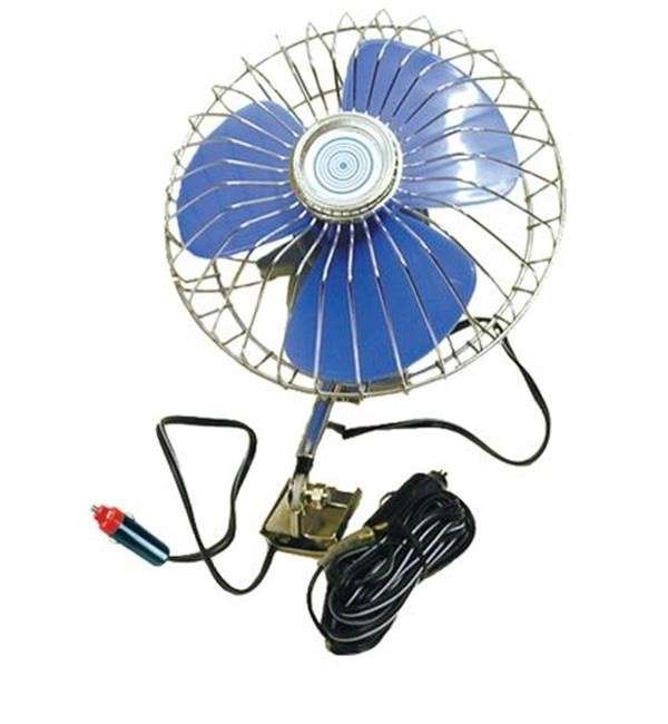 Oscillating 6 Inch Diameter Fan - 12 Volt