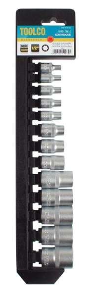 E-Type Socket Set - 1/2" Drive - 13 Piece