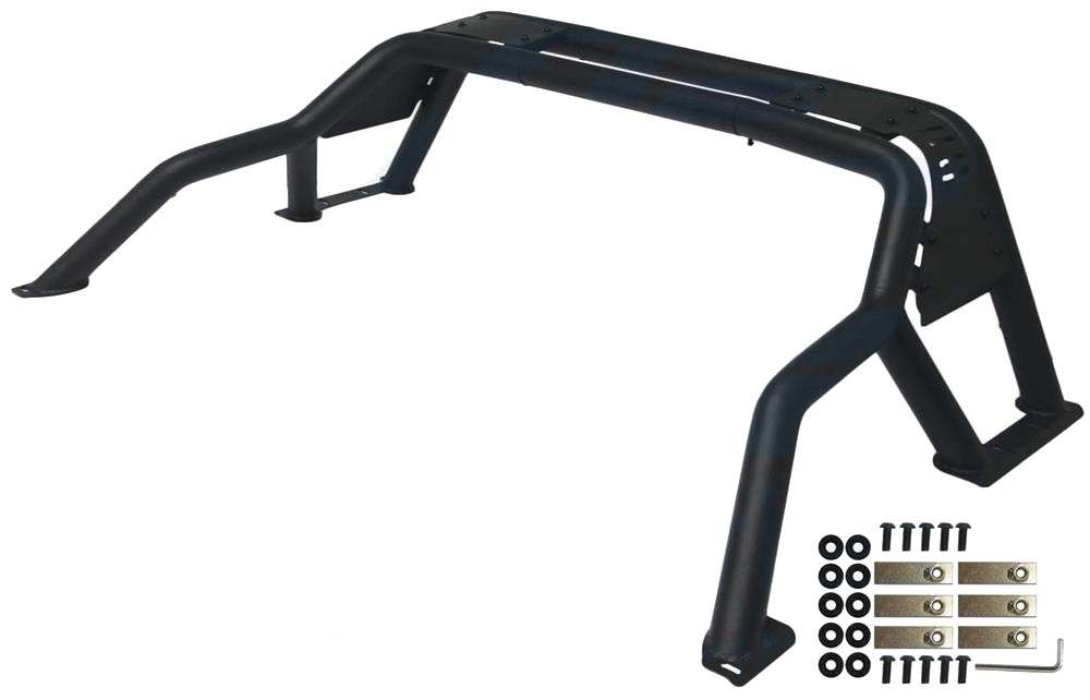 Toyota HiLux Black Metal Roll Bar (2015 Onward)