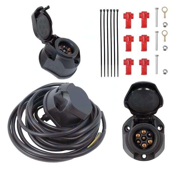 Trailer Power Socket with Accessories (Pre-Wired)