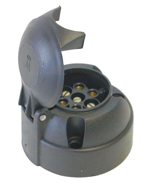 Trailer Power Socket - 7 Pin - PVC - Sunwagon