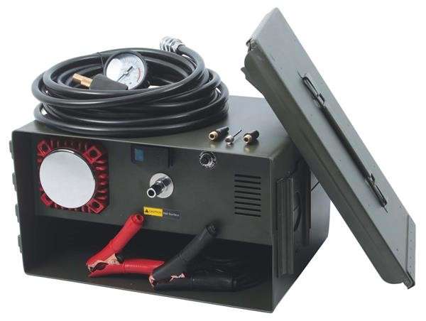 Heavy Duty Air Compressor & Tyre Inflator in Ammo Box - 12 Volt