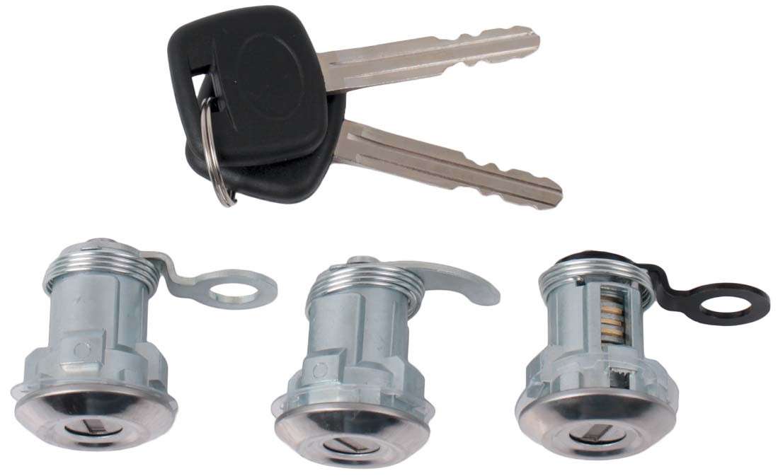 Toyota Etios Door Lock Set - 3 Piece with Fuel Flap Lock