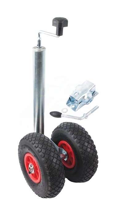 Jockey Wheel with 10" Inflatable Wheels