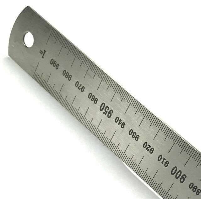 Stainless Steel Ruler - 1 Meter