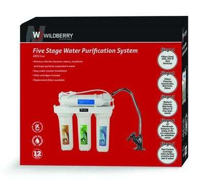 5 Stage Water Purification System including Tap