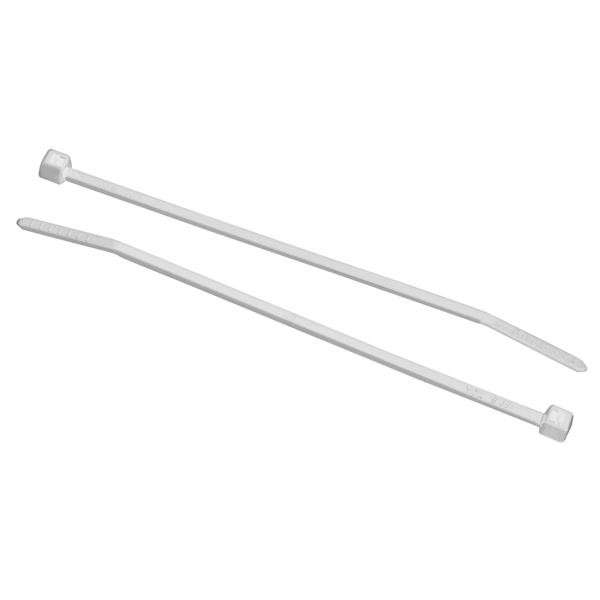 Cable Ties - 198mm x 4.7mm - 100 Pieces - White