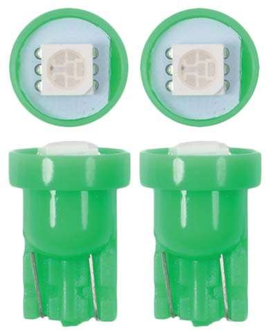 LED Wedge Green Globe Set (501) (12V)